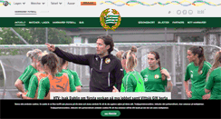 Desktop Screenshot of hammarbyfotboll.se